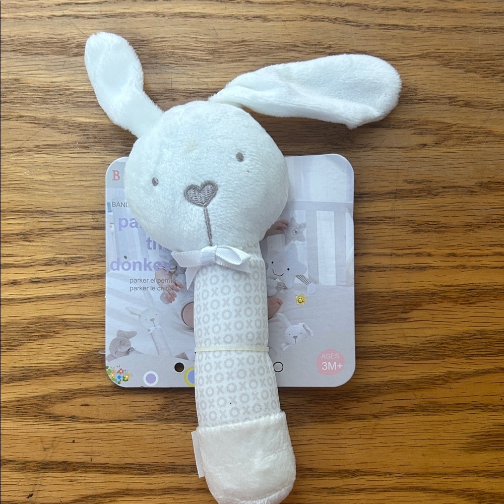 White Bunny Plush Toy